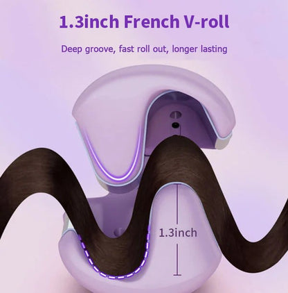 🔥 50% OFF French Wave Curling Iron | Get Soft French Waves at Home