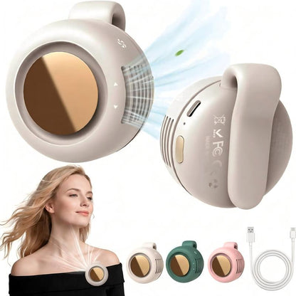 💐50% OFF ! Bladeless Fan – Ultra-Light & 1.5h Fast Charge ⚡🌀【Limited Offer】