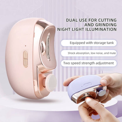 🎁 3-in-1 Automatic Electric Nail Clipper — Easy At-Home Nail Care