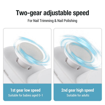 🎁 3-in-1 Automatic Electric Nail Clipper — Easy At-Home Nail Care