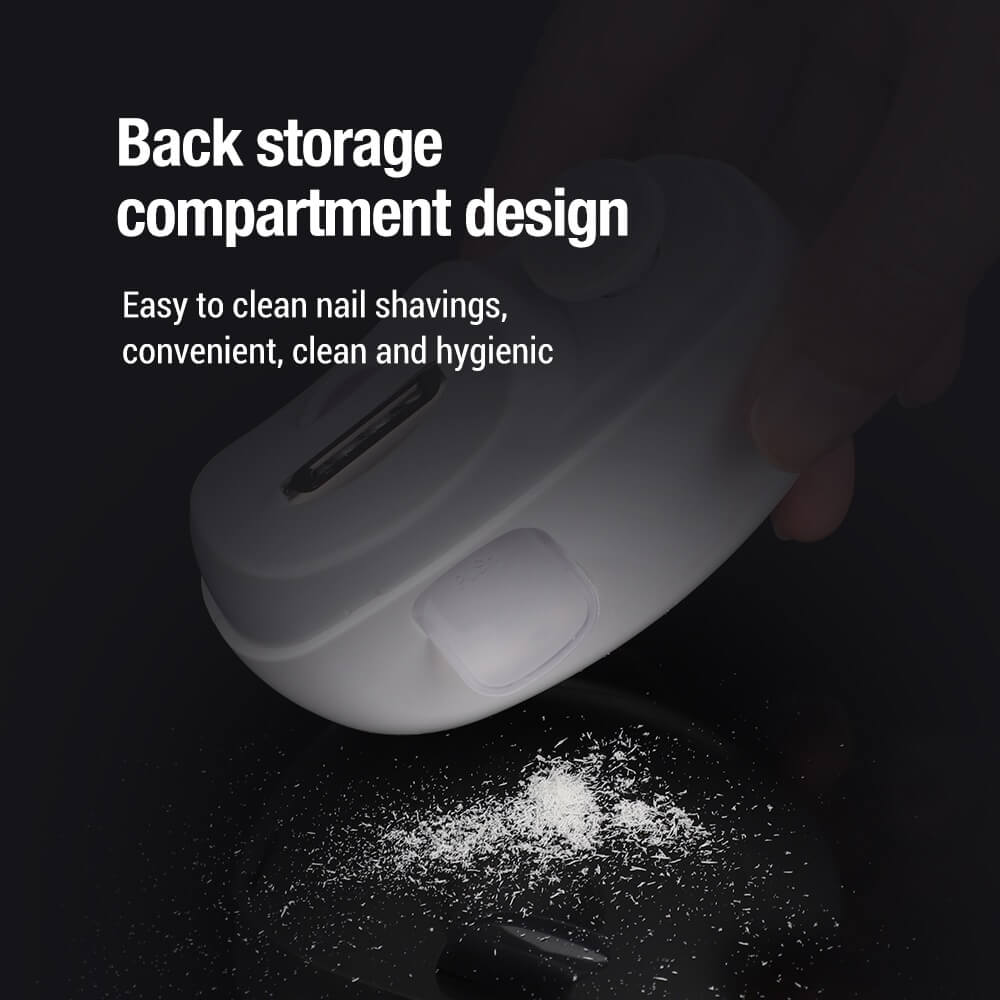 🎁 3-in-1 Automatic Electric Nail Clipper — Easy At-Home Nail Care