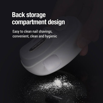 🎁 3-in-1 Automatic Electric Nail Clipper — Easy At-Home Nail Care