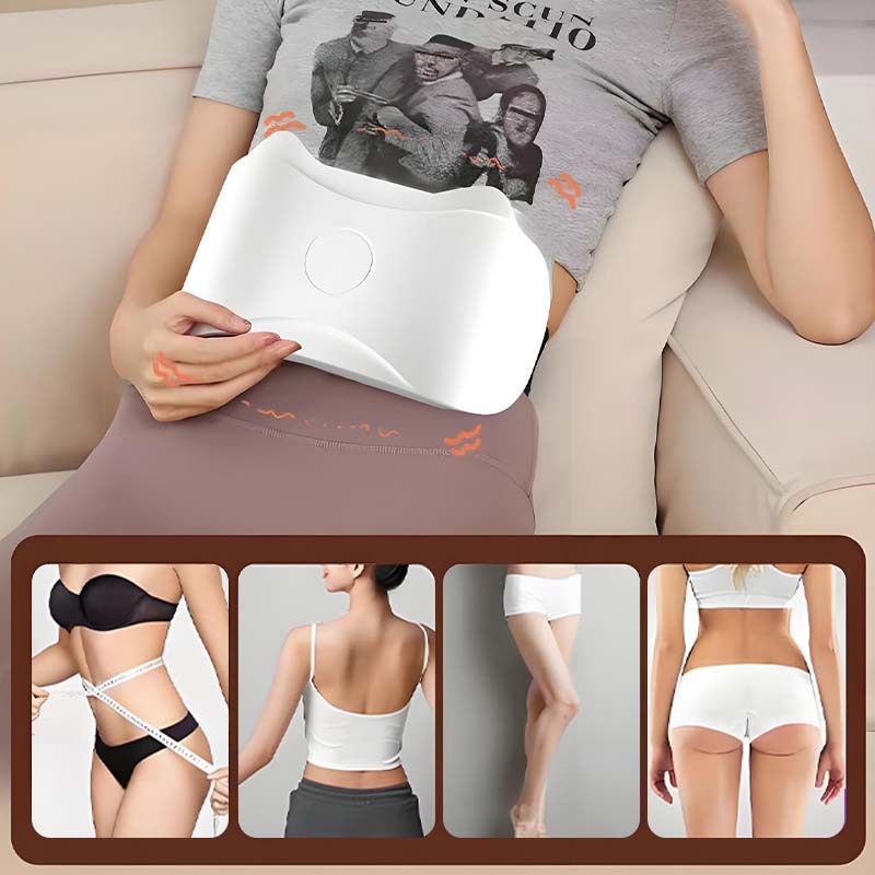 🔥 Electric Wireless Abdominal Massager – EMS Muscle Relaxation & Core Comfort
